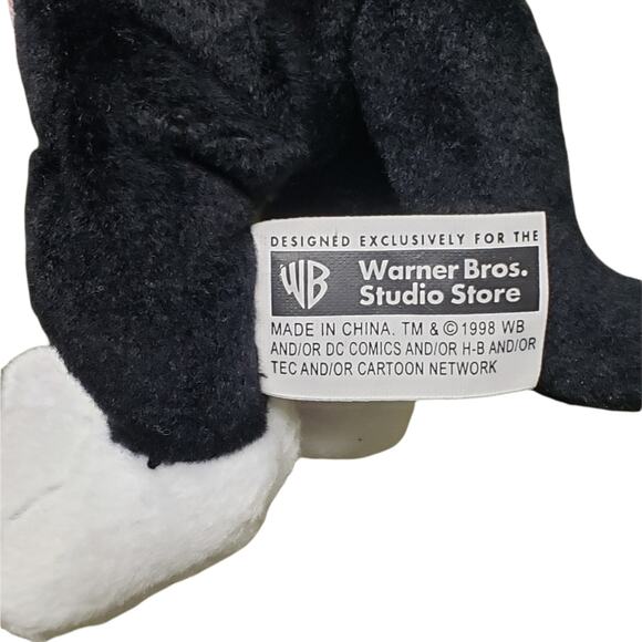 Warner Brothers Sylvester Santa Bean Bag Toy Plush • Christmas Stuffed Plush - Picture 5 of 7